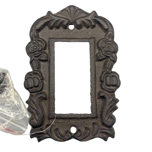 Hobby Lobby Light Rocker Switch Plate Cover 3" X 1 1/2" Opening GFI Outlet Brown - Picture 1 of 4